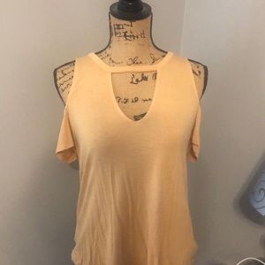 American Eagle Cold Shoulder Top